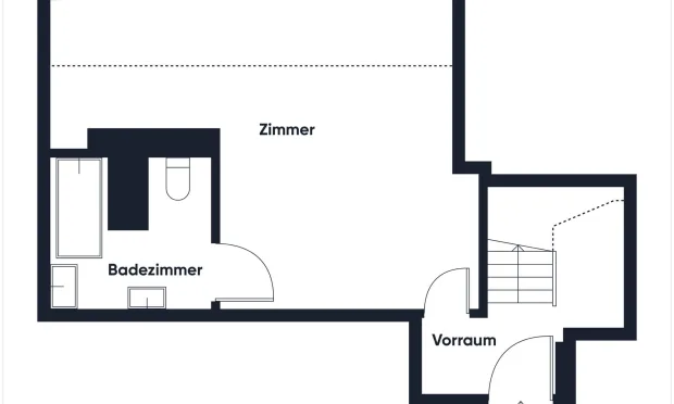Thumbnail: Two-room maisonette with outdoor space and parking spot in Hernals.