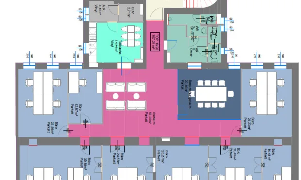Thumbnail: Bürohaus auf der Mariahilfer Straße