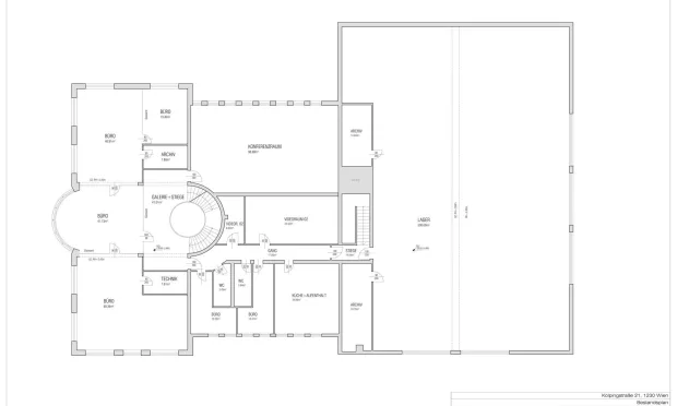 Thumbnail: Büro-Lager-Kombi mit großzügiger Grünfläche