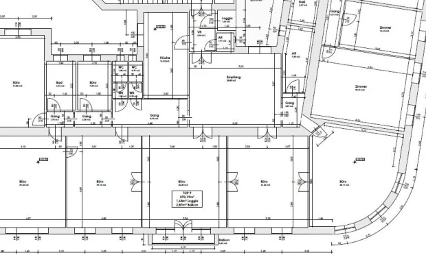 Thumbnail: Repräsentative Büroflächen mit Blick auf die Votivkirche