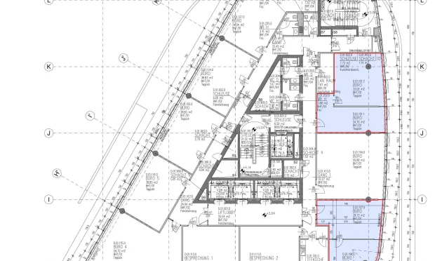 Thumbnail: TECH GATE - Flexible Büroflächen im Turm
