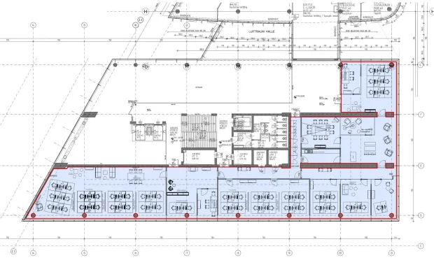 Thumbnail: TECH GATE - Flexible Büroflächen im Turm
