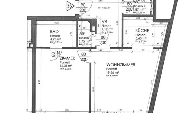 Thumbnail: Top Neubauwohnung mitten im 6. Bezirk mit allgemeiner Dachterrasse