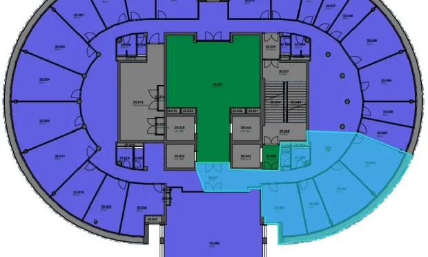 Thumbnail: MILLENNIUM TOWER - Moderne Büros mit Weitblick