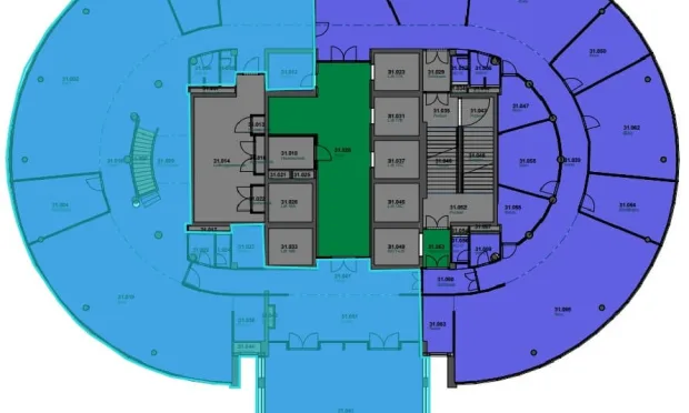 Thumbnail: MILLENNIUM TOWER - Moderne Büros mit Weitblick