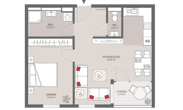 Thumbnail: Investment apartment – fully furnished