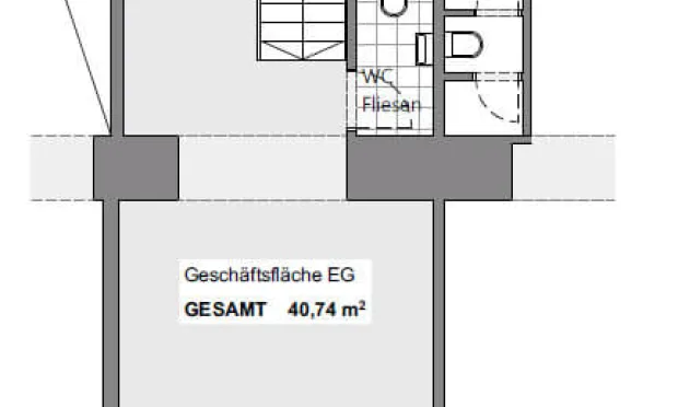 Thumbnail: Geschäftslokal in zentraler Innenstadtlage