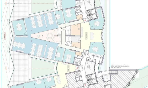 Thumbnail: MC 15 - Ein Bürogebäude, das Effizienz, Innovation und Umweltbewusstsein vereint.