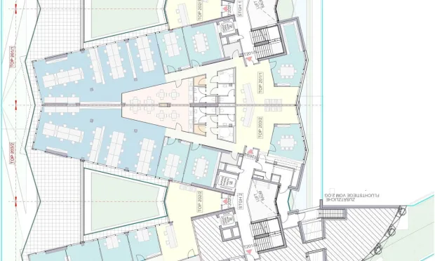 Thumbnail: MC 15 - Ein Bürogebäude, das Effizienz, Innovation und Umweltbewusstsein vereint.