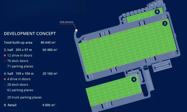 Thumbnail: Logistik- & Light Industrial Park Brünn Süd