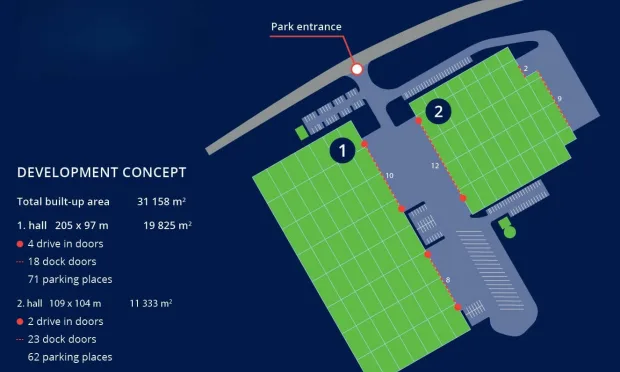 Thumbnail: Logistik- & Light Industrial Park Brünn Süd
