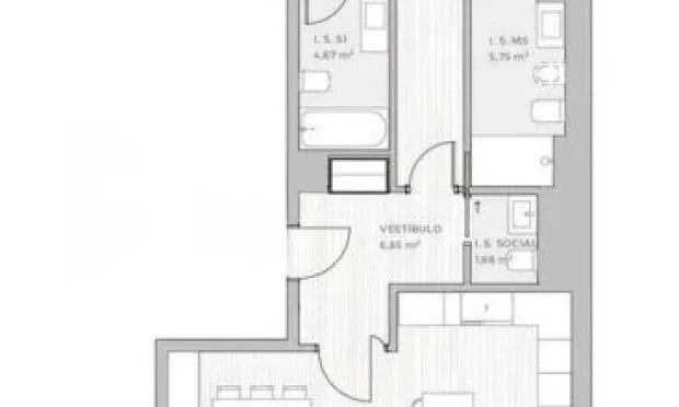 Thumbnail: 2-bedroom flat with river views in Parque das Nações