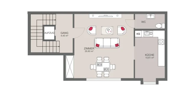 Thumbnail: Townhouse flair near Naschmarkt