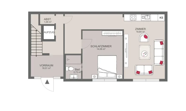 Thumbnail: Townhouse flair near Naschmarkt