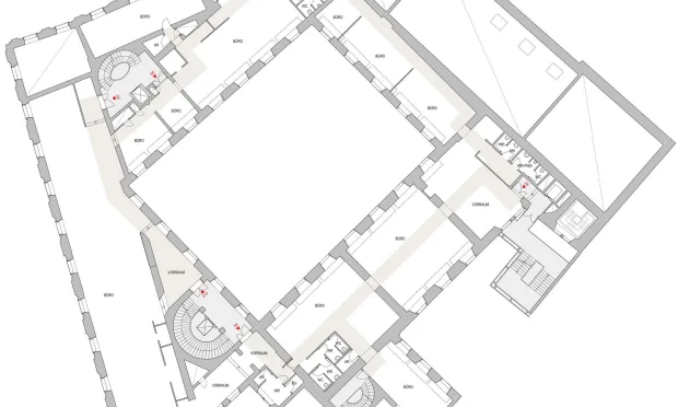 Thumbnail: Premium Office Space in the Historic Palais Harrach