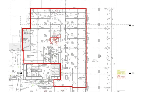 Thumbnail: Modernes Büro an der Lassallestraße