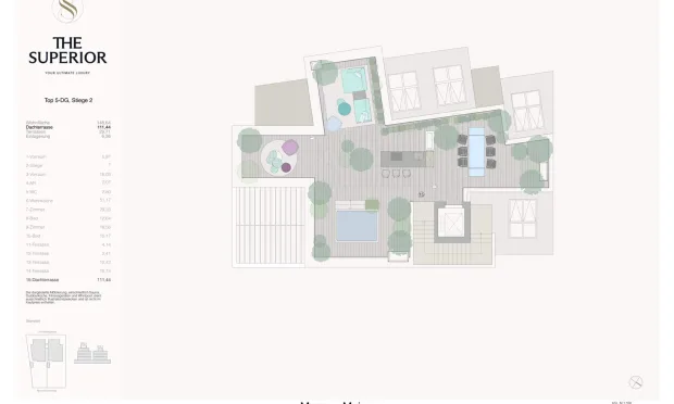 Thumbnail: Exklusive 3-Zimmer-Wohnung mit Panoramablick und luxuriöser Dachterrasse