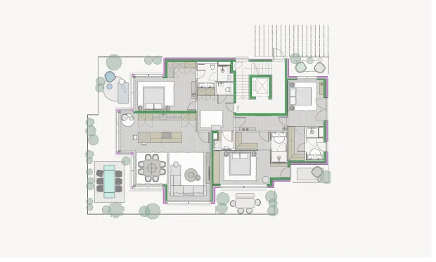 Thumbnail: Exklusive Villenetage mit über 160 m² – flexible Grundrissvarianten im The Superior