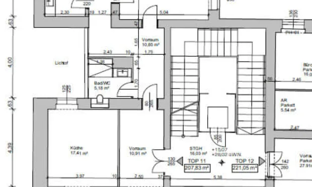 Thumbnail: Repräsentatives Altbaubüro am Schottenring – Klimatisiert mit Blick auf die Börse