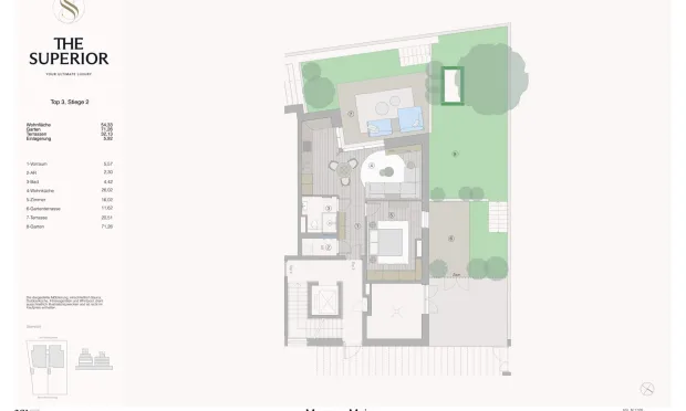 Thumbnail: New-build 2-room corner apartment with its own garden