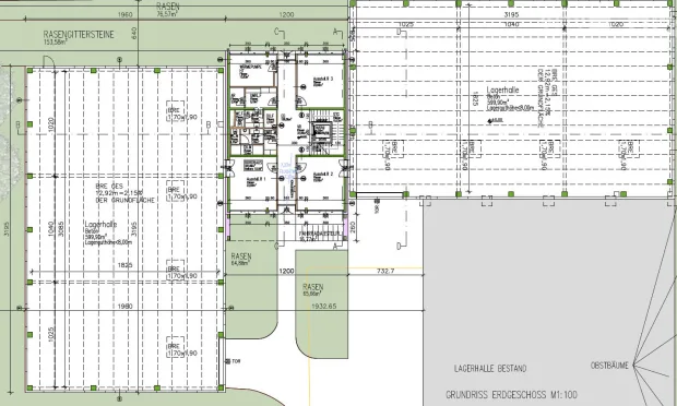 Thumbnail: Neubau Betriebsobjekt im Wiener Norden