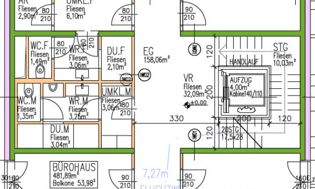 Thumbnail: Neubau Betriebsobjekt im Wiener Norden