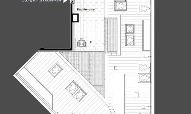 Thumbnail: Dachgeschosswohnung mit Dachterrasse und Grünblick