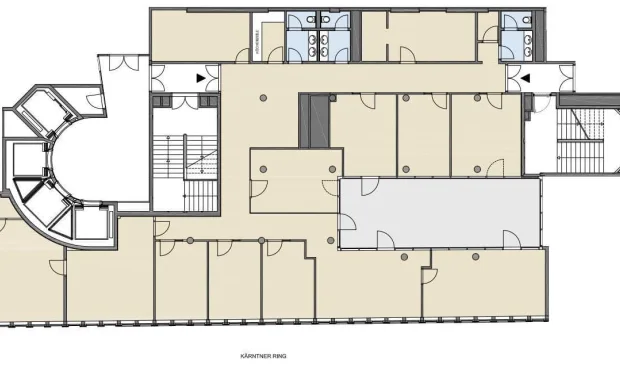 Thumbnail: Erstbezug - High-Class Büroflächen im Kärntnerringhof