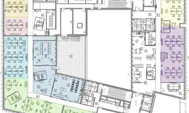 Thumbnail: Moderne Büroflächen im VIE