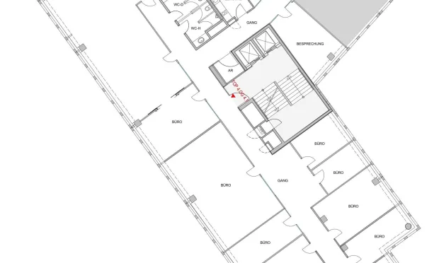 Thumbnail: Zentrale Bürofläche mit sehr guter Infrastruktur