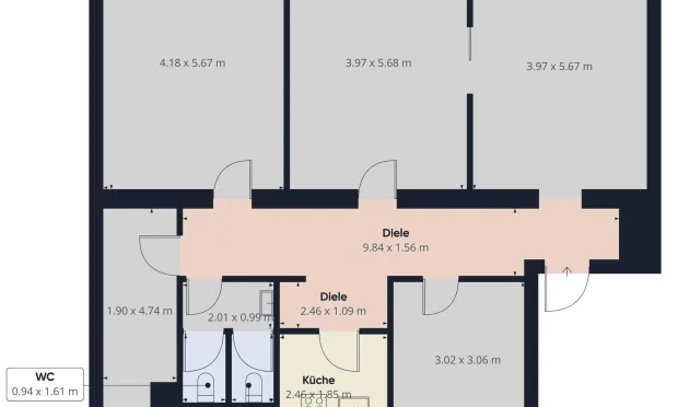 Thumbnail: Büroflächen in Wien 23 – funktional & sofort nutzbar