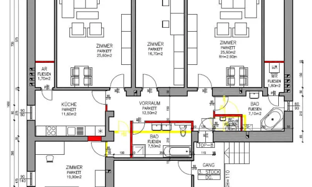 Thumbnail: 4-room period apartment in an Art Nouveau villa
