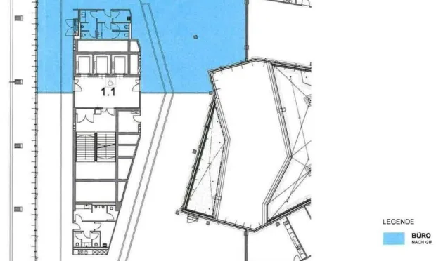 Thumbnail: Top-Bürofläche im QBC 1 zu mieten