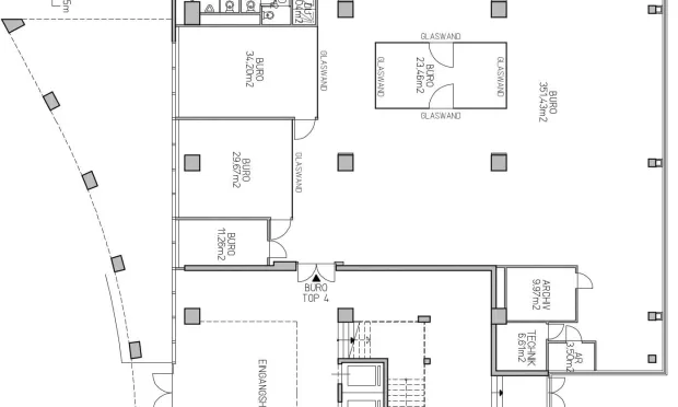 Thumbnail: Offene Bürofläche mit viel Tageslicht