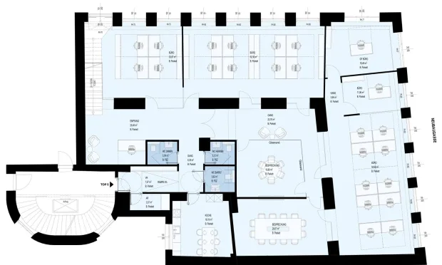 Thumbnail: Arbeiten mit Stil – Großzügiges Altbaubüro in gefragter Citylage