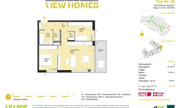 Thumbnail: VILLAGE IM DRITTEN – VIEW HOMES - Bezugsfertig