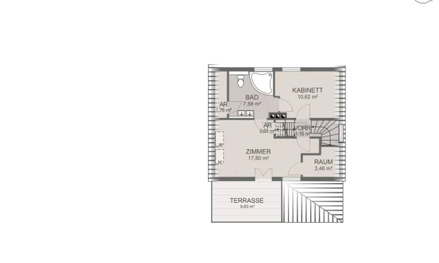 Thumbnail: Besonders charmantes Einfamilienhaus mit Garten in Dornbach zur Miete