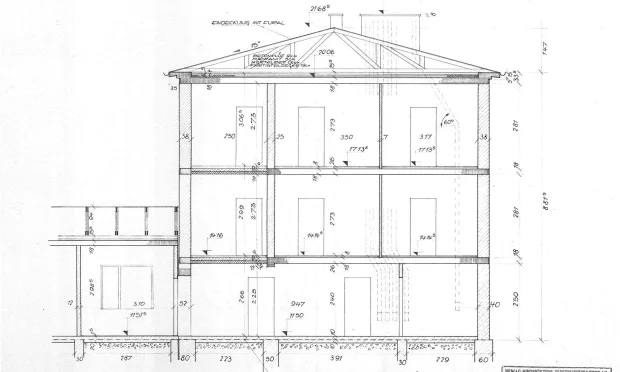 Thumbnail: Liegenschaft kaufen in Klein-Pöchlarn: Grundstück (Wohngebiet) mit Wohnhaus, Büro & Lagerhalle