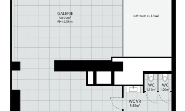 Thumbnail: Commercial space at Werdertor