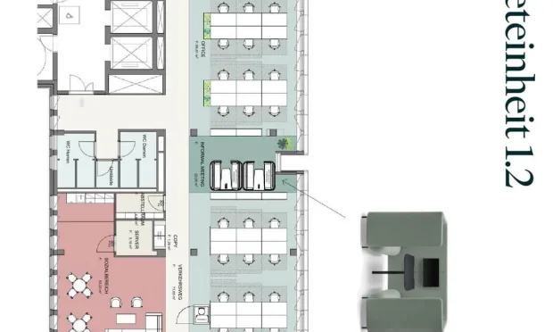 Thumbnail: Modern office spaces at VIE