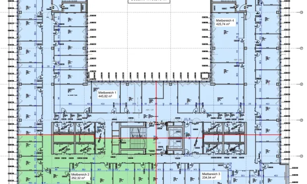 Thumbnail: Moderne Büroflächen im EURO PLAZA