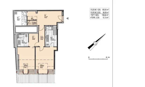 Thumbnail: On Kohlmarkt – Luxury Penthouse Apartment – with Roof Terrace, 2 Bedrooms