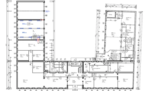 Thumbnail: Büro- und Schulungsflächen mit Bestand