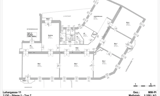 Thumbnail: Repräsentatives Büro Nähe Naschmarkt