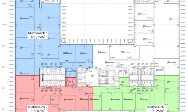 Thumbnail: Moderne Büroflächen im EURO PLAZA