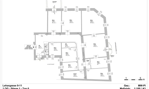 Thumbnail: Klimatisiertes Büro Nähe Naschmarkt