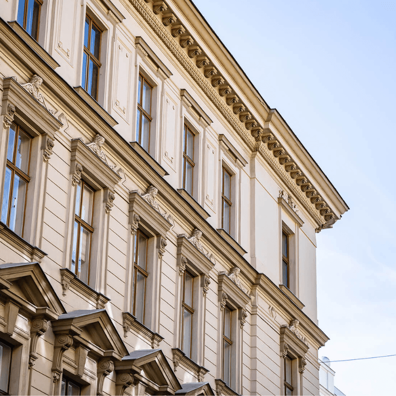 Zinshaus in Wien als Beispiel für den Wiener Zinshausmarkt