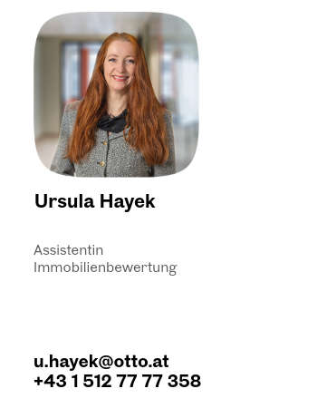Ursula Hayek, Assistentin Immobilienbewertung